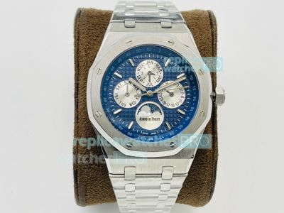 Swiss Audemars Piguet Royal Oak 26606 Replica Watch SS Blue Dial 41MM